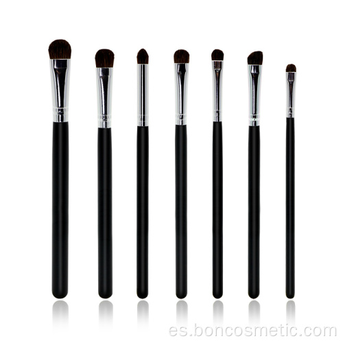 7pcs pinceles profesionales conjunto de pinceles de sombra de ojos Blender